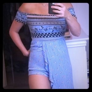 Blue summer dress